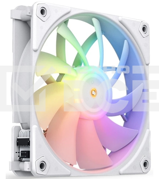 Вентилятор для корпуса JONSBO ZF-120W (120x120x25мм, 4-pin PWM, ARGb, 61.0CFM, 28.9dBA, 1500RPM, белый, 3pcs)