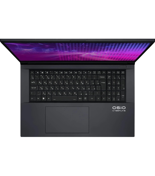 Ноутбук Osio CyberLine C170i-002 Core i5 12600H 16Gb SSD 512Gb NVIDIA GeForce RTX 4050 17.3' FHD (1920x1080) без ОС WiFi BT Cam