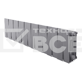 Радиатор биметаллический Royal Thermo PianoForte 200 Серебристый - 18 секц.