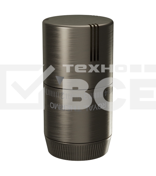 Термоголовка жидкостная Royal Thermo Design М30х1,5 (никель матовый)