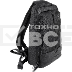 Рюкзак слинг мужской Piquadro Marcel CA6448W138/N черный нейлон/натур.кожа, фото7