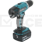 Дрель-шуруповерт аккумуляторная Makita DDF453RFE, Аккумуляторная, 18В, 2 АКБ, Кейс, фото18