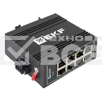 Коммутатор неуправляемый промышленный U-8T 8 портов 10/100Base-T(X) RJ45 монтаж на DIN-рейку TSX EKF TSX-U-8T, фото4