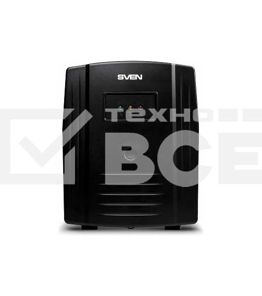 Источник бесперебойного питания SVEN Pro 1000 1000VA/720W USB, RJ-45 (3 EURO) 