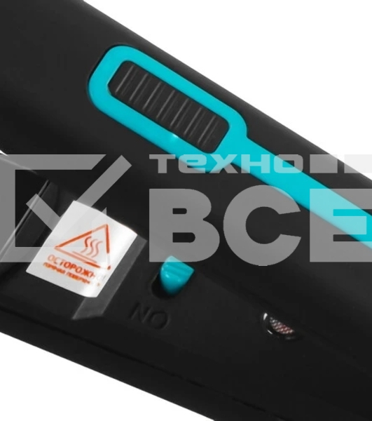 Выпрямитель для волос Energy EN-861 черный/зеленый, 18 мм, 220 °C, 1 режим