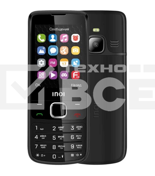Мобильный телефон INOI 243 32/32Mb, черный