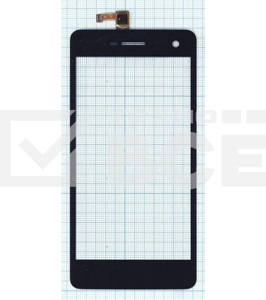 Сенсорное стекло (тачскрин) для OPPO Mirror R819, черное