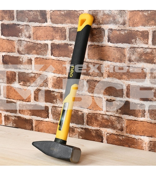 Слесарный молоток Deli DL442010 1000 гр Фиберглассовая рукоять