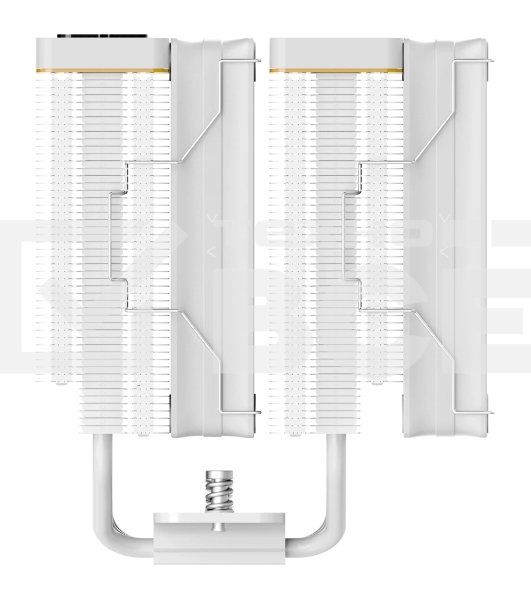 Кулер Ocypus Iota A62 WH White 260W/ All Intel/ AMD AM* / Digital display / 2 fans / Screws