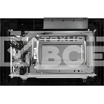 Микроволновая печь встраиваемая Weissgauff HMT-620 B Grill черный, 20 л, 700 Вт, переключатели - кнопки/поворотный механизм, фото3