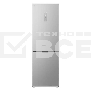 Холодильник LG GC-B459ANMW серебристый двухкамерный 234/110л морозилка снизу
