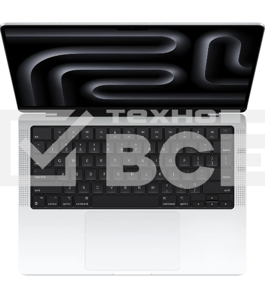 Ноутбук APPLE MacBook Pro 14 A2918 серебристый (M3/8Gb/1Tb SSD/MacOS) (MR7K3_RUSG) нужен переходник на EU