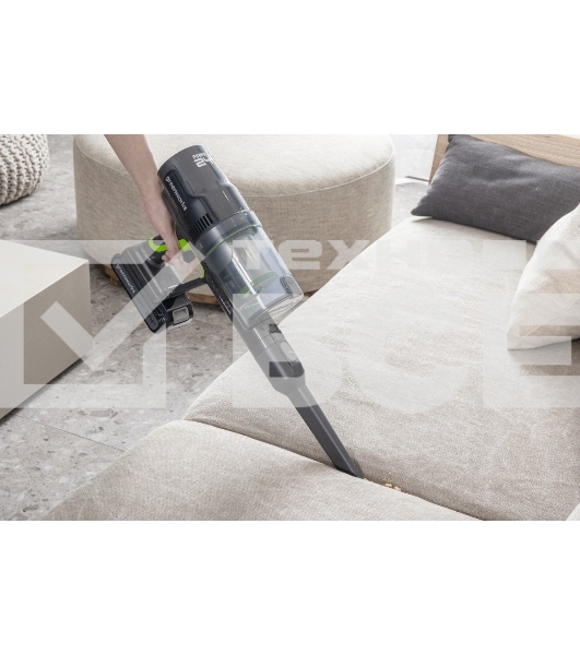 Пылесос вертикальный GREENWORKS GD24SV2 салатовый/черный, питание от аккумулятора, 160 Вт, уборка сухая, пылесборник 0.5 л (работа от АКБ max 45 мин)