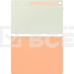 Чехол Samsung для Samsung Galaxy Tab S10 FE+ Smart Book Cover поликарбонат/полиуретан оранжевый (EF-BX620POEGRU), фото 1