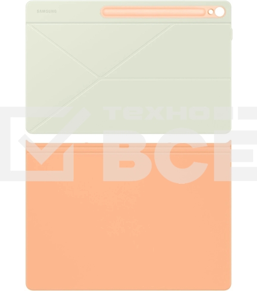 Чехол Samsung для Samsung Galaxy Tab S10 FE+ Smart Book Cover поликарбонат/полиуретан оранжевый (EF-BX620POEGRU)