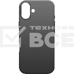 Чехол (клип-кейс) BoraSCO для Apple iPhone 16 Plus Microfiber Case черный (73687), фото 1