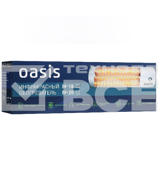 Обогреватель инфракрасный Oasis IV-18