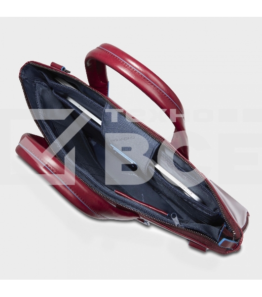 Сумка для ноутбука Piquadro Blue Square CA4021B2/R красный натур.кожа