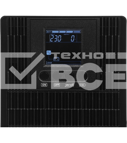 Источник бесперебойного питания Ippon Innova Tb 2000 1800Вт 2000ВА черный