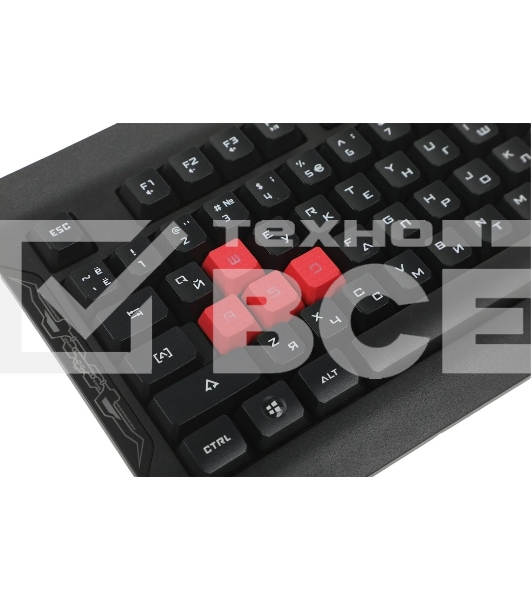 Клавиатура проводная A4Tech Bloody Q100 USB черный