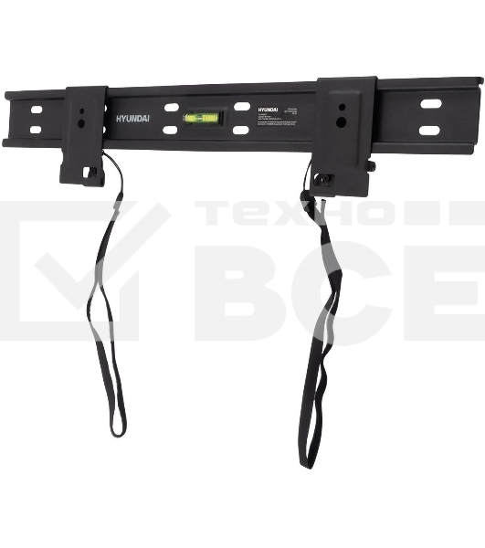 Кронштейн для телевизора Hyundai SL-X1 черный 32'-55' макс.50кг настенный фиксированный