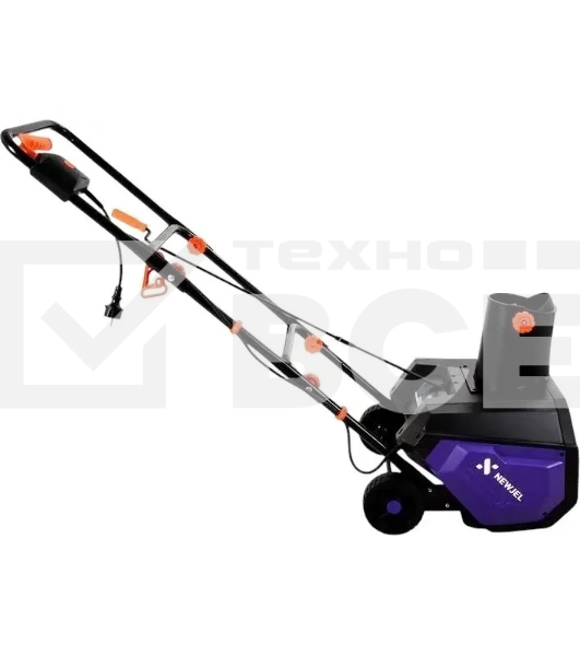 Снегоуборщик электрический Newjel NJ40103 1.8 кВт