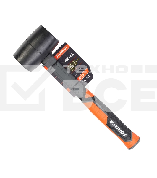 Киянка Patriot RMF-450 с фиберглассовой рукояткой, 450 г