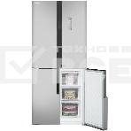 Холодильник Hansa FY418.3DFXC нержавеющая сталь трехкамерный 274/144л морозилка снизу, фото14