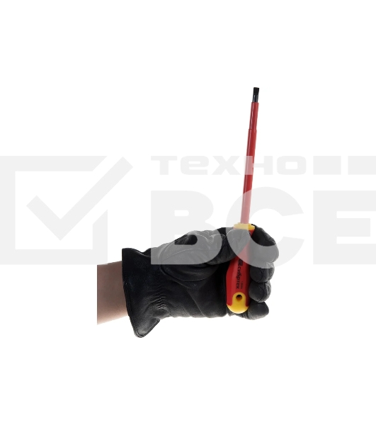 Набор отверток Сибртех диэлектрических до 1000в тестер crv двухкомпонентные рукоятки (7 шт.)