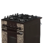 Плита газовая Gefest 5500-02 0114 коричневый, конфорок 4 шт, духовка 52 л, 50 см x 85 см x 58.5 см, фото6