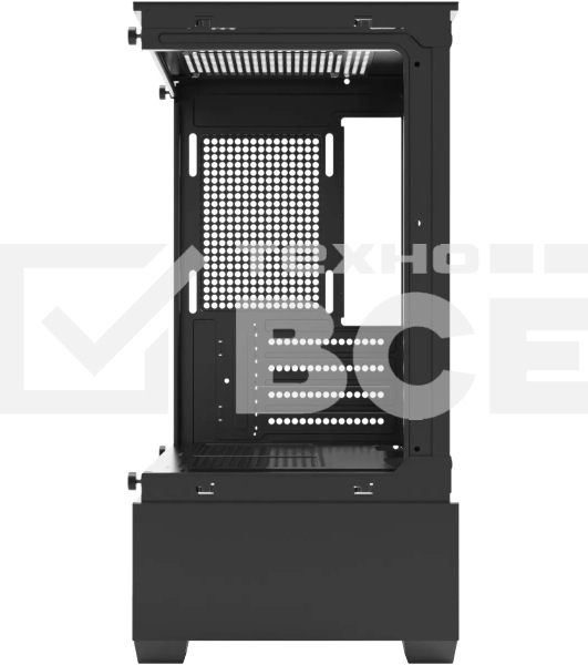 Корпус Bloody CC-125-BK, Mini-Tower, чёрный