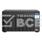 Сетевое хранилище без дисков SMB QNAP TS-832PX-4G 8-Bay NAS, AL324 64-bit quad-core 1.7GHz, 4GB DDR4 SODIMM RAM (up to 1x16 GB), 8 x 3.5