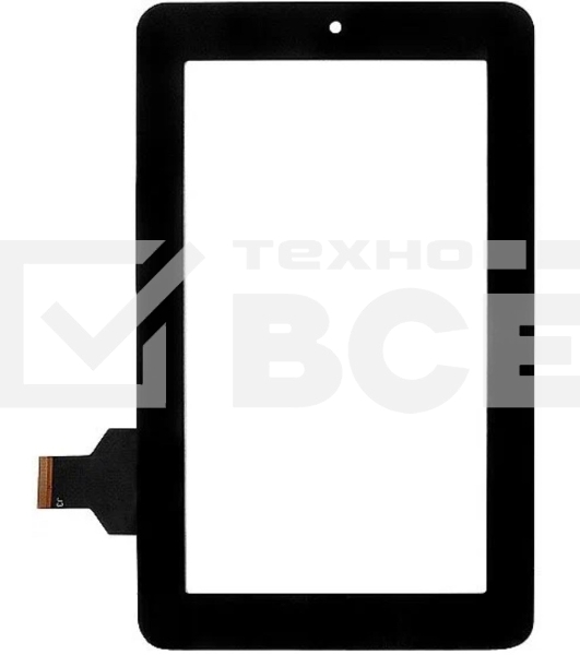 Сенсорное стекло (тачскрин) HLD-GG706S, черное