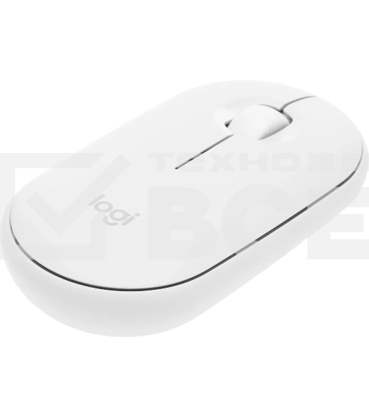 Мышь беспроводная Logitech Pebble 2 M350S белый, 4000 dpi, Bluetooth, кнопки - 3