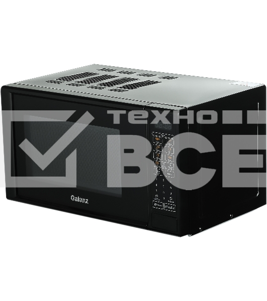 Микроволновая печь Galanz MOG-2011DB черный, 20 л, 700 Вт, переключатели - сенсорные
