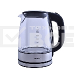 Чайник Centek CT-0030 стекло 1.7л, 2200Вт, внутр. LED подсветка,защита от вкл б/воды, фото3