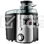 Соковыжималка BRAYER BR1711 серебристый, центробежная, 800 Вт, 500 мл, механическое, фото 1