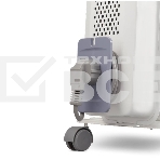 Масляный обогреватель Ballu CUBE BOH/CB-11W (11 секций), белый, 2200 Вт, 27 м2, механический термостат, фото2