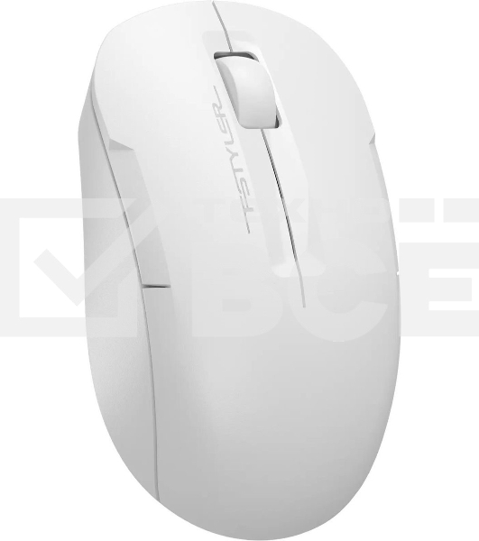 Мышь беспроводная A4Tech Fstyler FG15CS Air2 белый, 1200 dpi, радиоканал, USB, кнопки - 3