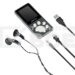 Плеер Hi-Fi Flash Digma S4 8Gb черный/серый/1.8