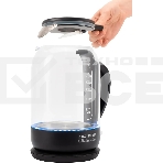 Чайник электрический Polaris PWK1753CGL черный Чайник стекло, фото5