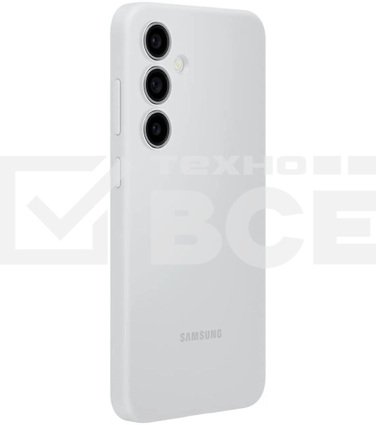 Чехол (клип-кейс) для Samsung Galaxy S24 FE Silicone Case Silicone Case S24FE серый (EF-PS721CJEGRU)