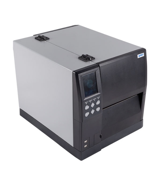 Принтер этикеток термотрансферный iDPRT iX6P Industrial 200 dpi, 305 мм/сек, USB Type B, USB HOST, Ethernet, RS232, чёрный/серый