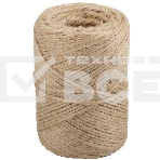 Шпагат джутовый КУРС 68264 4-ниточный, 1200 текс, 100 м, фото 1