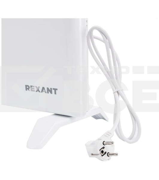 Конвектор Rexant 60-0116, белый, 1500 Вт, 20 м2, механический термостат