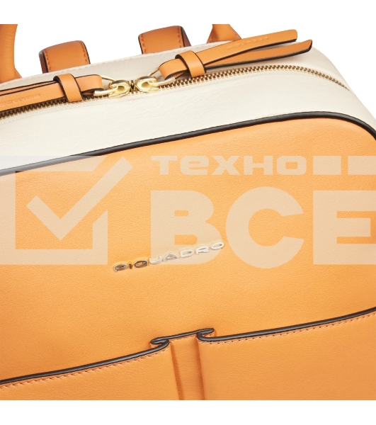 Рюкзак женский Piquadro Ashley CA6455W134/AR охра/бежевый/натур.кожа