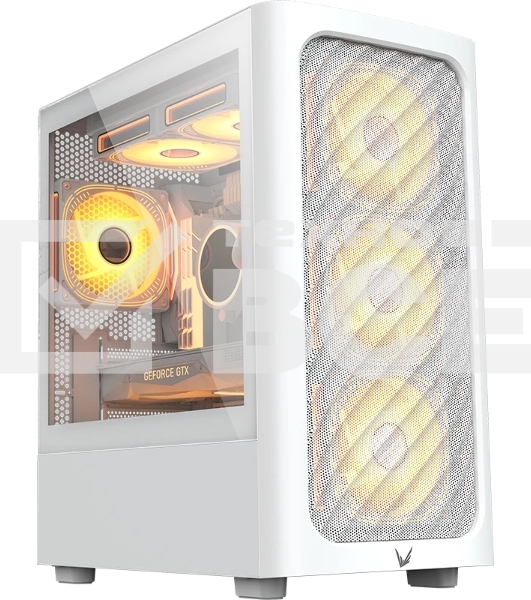 Компьютерный корпус Aerocool / Formula V Line Air Mesh G3 Plus White, MATX, Type-C*1, USB 3.0*2, FRONT 3x120мм FRGb, REAR 1x120мм FRGb