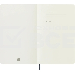 Блокнот Moleskine CLASSIC SOFT QP617B20 Large 130х210мм 192стр. клетка мягкая обложка синий сапфир, фото2
