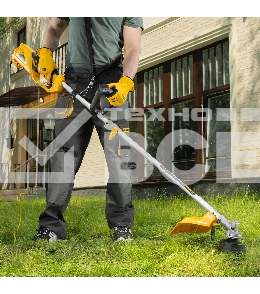 Триммер Denzel TE-1200 220В 1200Вт 7000об/мин Флески 2мм ширина реза 380мм