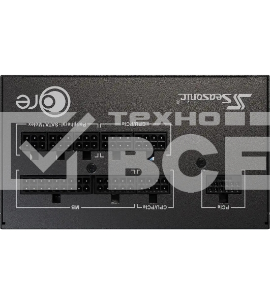 Блок питания Seasonic ATX 850W Core GX-850 Gen.5 80 PLUS gold 24pin APFC 120мм fan 8xSATA Cab Manag RTL